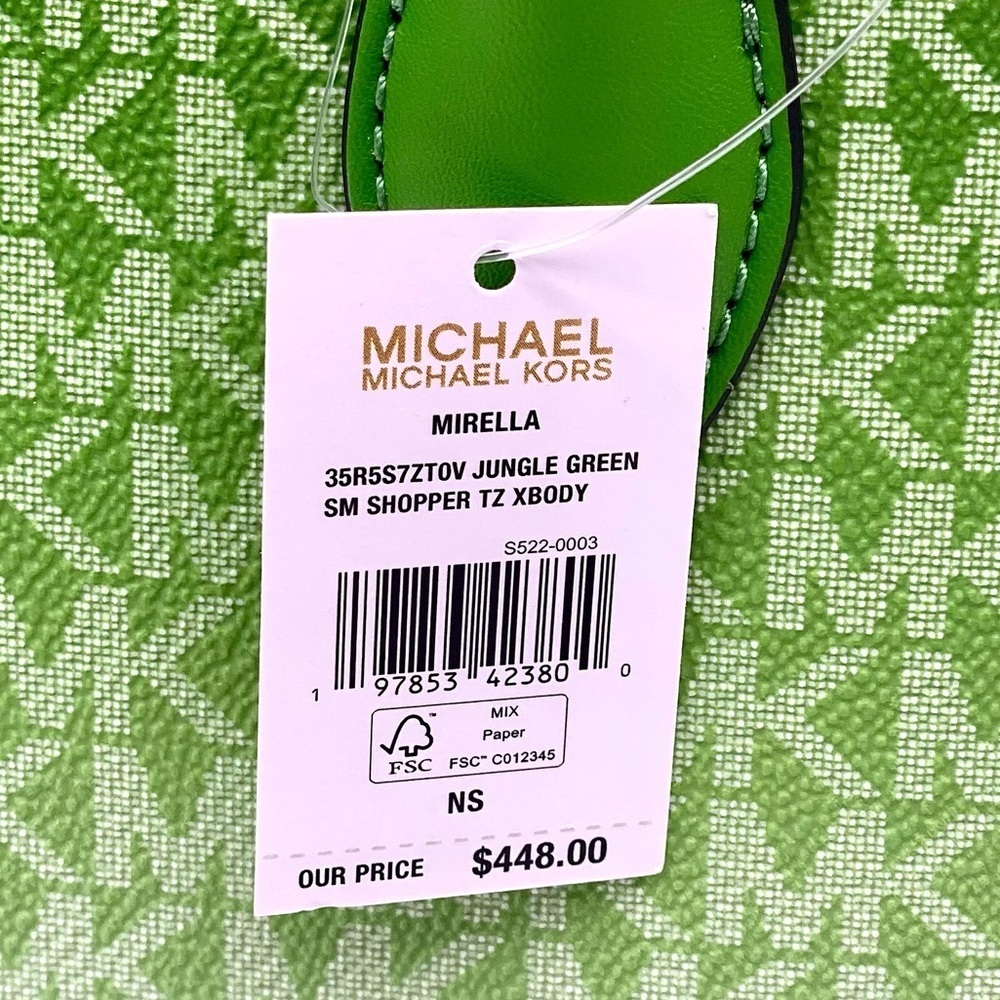 Michael Kors Mirella Small Ombré Signature Logo Crossbody Bag - Picture 12 of 12
